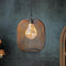 TRIROCKS Hanging Lamp Battery Operated Hanging Light Cordless Pendant Lamp Metal Mesh