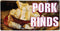 Fastasticdeals Vinyl Banner Multiple Sizes Pork Rinds Outdoor Advertising Printing E Restaurant &