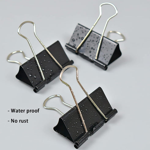 Large Binder Clips, 60 Pack, 2 Inch, Extra Large Paper Clamps for Office and Home Supplies, Black