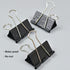 Large Binder Clips, 60 Pack, 2 Inch, Extra Large Paper Clamps for Office and Home Supplies, Black