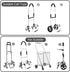 SH-gwtc 38L(Size:33x20x66Cm). Shopping Cart Bags/Trolley Replacement Bag Oxford Cloth Waterproof Storage Bag