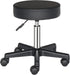 Hikarinowa Modern Round Rolling Stool Chair,PU Leather Swivel Adjustable Rolling Stools,Office Drafting