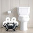 8 Metal Animals Black Crab Storage Stand for Indoor Bathrooms & Kitchens - Wall Mounted Toilet Rolls Tissue Paper