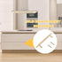LABRIMP Brass Minimalist Cabinet Pulls Centers Solid Drawer Handles for Wardrobes Kitchen Cabinets and Bedside Tables