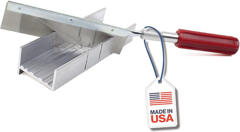 Excel Blades Metal Mitre Box Set with Handle, 6-Inch Aluminum and Steel Tool