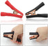 10Pcs 100A Insulated Alligator Clips, Heavy Duty Clamps, Battery Replacement Cable Metal Spring Loaded Jumper Clips