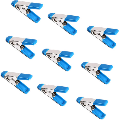Small Spring Clamps for Woodworking, Backdrop Clips, Mini Clamps for Crafts, Metal Heavy Duty 2Inch, 30PCS