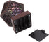 LEEZAD LED Star Projector, Colorful Retro Bohemian Wooden Star Sky Floor Projection Lamp, Night Light Projector