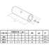 40 Pcs Non Insulated Butt Connectors Kit AWG 4 6 8 Gauge Uninsulated Butt Connectors Electrical Wire Crimp Ferrule Terminals