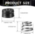 RP4993 Replacement Seats and Springs Faucet Repair Kit RP4993 Seats and Springs Compatible with Faucet Rod Replacement, Black (36 Pairs)
