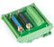 Electronics-Salon DB25 D-SUB DIN Rail Mount Interface Module, Male/Female, DSUB Breakout Board