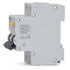 Ground Fault Circuit Breaker, 10 Amp 120V AC DIN Rail Mount Residual Current Circuit Breaker, Thermal-Magnetic Trip, Earth-leakage Protection Circuit Breaker 1PN RCBO C10