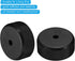 PATIKIL Multi Purpose Rubber Spacer, 4 Pcs 2"OD 0.3"ID 0.8"Thick Neoprene Round Anti-Vibration Isolation Pads
