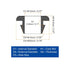 10Pcs Grommets 14mm 12mm Grommets uxcell Rubber Mount Dia, for ID Rubber Hole Plugs Rubber Wiring for Firewall Cable