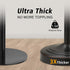 17 Inch Countertops Hoimpro Oil Rubbed Bronze Stainless Steel Free Standing Towel Rack Bar, Double Stand Towel Ring