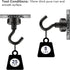 E BAVITE Magnetic Hooks, 30Lbs Heavy Duty with Epoxy Coating, 15 Pack, for Home, Kitchen, Office, Garage