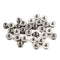304 Stainless Steel Metric M6 Flange Nuts, 6mm Hex Nut, 30 Pack
