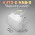 LED Night Lights Plug into Wall, Nightlights with Light Sensor Dusk to Dawn, 2 Pack Warm White Night Light