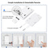 DEWENWILS Wireless Light Switch Remote Control Outlet, Remote Power Wall Switch for Lamps, 15 AMP Heavy Duty