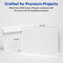 5.5" 8.5", 30 (8316) Avery Printable Half-Fold Greeting Cards, Envelopes Included, x Matte White, Inkjet Printer