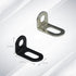 ZHJISHGUO 5 18x20x31mm/0.7"x0.8"x1.2" (0.7in (18mm)-Silvery, 5) Pcs L Brackets - Stainless Steel Corner Braces