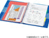 Kokuyo Campus Slide Binder, B5, 26 Holes, Up to 100 Sheets, Transparent Stripes, Japan Import