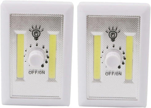 2pcs Bedside Wall Lights Night Light for Corridor Cabinet Wardrobe Bright Cob