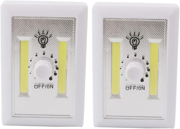 2pcs Bedside Wall Lights Night Light for Corridor Cabinet Wardrobe Bright Cob