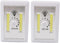 2pcs Bedside Wall Lights Night Light for Corridor Cabinet Wardrobe Bright Cob
