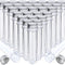 HNYYZL Bestsupplier 30 Pack Clear Plastic Test Tubes 40 ml 25x140mm, Gumball Candy Tubes, Bath Salt Vials