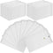 Colarr 300 Pcs 6x9 Manilla Clasp Envelopes Heavy Duty Gummed Closures Colored Kraft for Office Home (White)