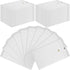 Colarr 300 Pcs 6x9 Manilla Clasp Envelopes Heavy Duty Gummed Closures Colored Kraft for Office Home (White)