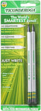 Ticonderoga Sensematic Mechanical Pencil, 0.7mm Lead, Silver, 2 Count