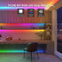 WS2812B 9.84FT 5V 5mm 160LEDs/m 480IC IC RGB COB LED Strip Individual Addressable Smart RGB Thin Dream Color Strips