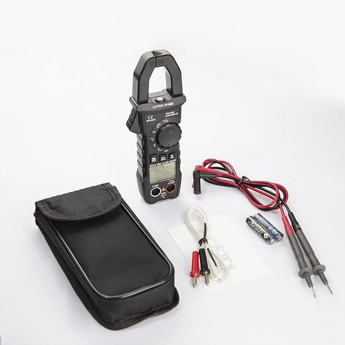 ZT-QS9 Clamp Meter T-RMS 6000 Counts Multimeter Tester, AC DC Current Voltage Diode Tester, Digital Voltmeter