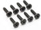 YHNNH Replacement for fits Screws for UN55JU7100FXZA (UN55JU7100) TV Stand/Legs (Set of 8)