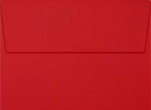 LUXPaper A6 Invitation Envelopes | Peel & Press | 4 3/4" x 6 1/2" | Ruby Red | 80lb. Text | 50 Qty by LUXPaper