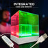 3D Lumoonosity Infinity Cube Light - Infinity Lamp for Bedroom, Gamer Room - USB Powered, Color Changing Eye-Catching