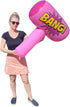 (36") Hammer Colorful Jumbo Bang Mallet Inflate Pink, Blue, Purple and Green Colors Available. Inflatable Big Bopper