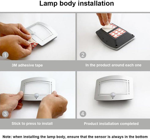 Dimmable Pack Closet Motion Sensor Wall Lamps Battery Operated Wall Sconce Wall Light One Perfect for Hallway Stairway
