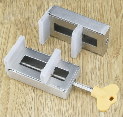ZaneGear WANLIAN 1PCS Adjustable Door Window Lock Stopper - Thick Sliding Safety Anti Theft Security Lock for Children