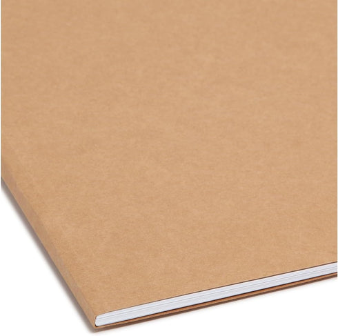 Smead Fastener File Folder, 2 Fasteners, Reinforced Straight-Cut Tab, Kraft, Legal Size, 50 Per Box (19813)