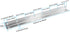 4 Pack 14.8" Furniture,375mm L Bracket, Heavy Duty Corner Brace, Metal Shelf Bracket Angle Bracket for Shelves