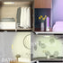 BIGLIGHT 16 Closet Counter Wireless Battery Operated LED Table Top Night Light, Touch, Push Light, Remote Controlled