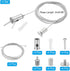 2m/6.6ft 4 Set 1 PATIKIL Ceiling Hanging Wire Cable Kit, Adjustable Light Suspend Cable Kit Panel Hanging Rope Clamp