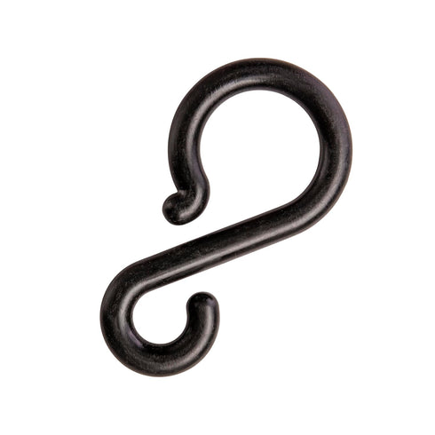 US Weight 2" x 10' Black Plastic Safety Chain, SunShield UV Resistant Technology, Made in USA