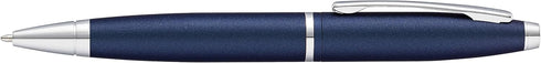 Cross Calais Refillable Ballpoint Pen, Medium Ballpen, Premium Gift Box Included, Matte Metallic Blue