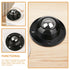 4pcs 45x45mm 360-degree NUOBESTY Self Adhesive Swivel Mini Caster Wheels, Rotation General Purpose Appliance Wheels