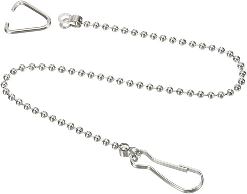 MECCANIXITY Toilet Flappers Chain, 25cm Stainless Steel Toilet Handle Lever Lift Flush Replacement Pack of 3