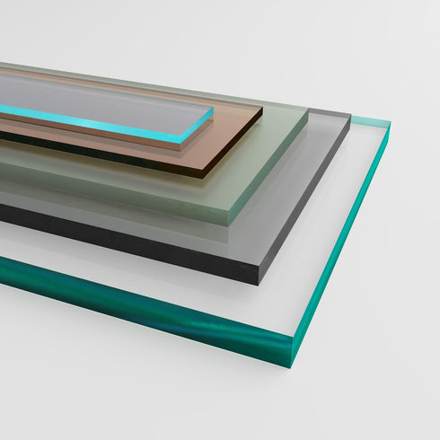 Custom Cut Glass Panel - Clear Tempered or Annealed - 1/4", 1/8",